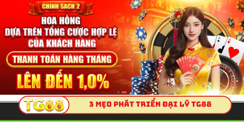 3 mẹo phát triển đại lý TG88 chuẩn chỉnh